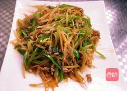 辣酱土豆丝的做法图解4