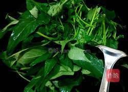 蒜蓉炒番薯叶的做法图解4