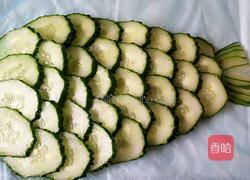 泡泡鱼黄瓜拼盘的做法图解10