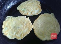 槐花鸡蛋饼的做法图解8