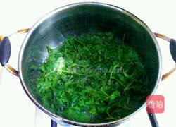 菊花叶蛋花汤的做法图解4