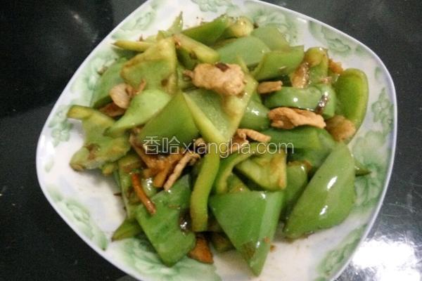 青椒炒肉
