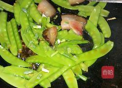 腊肉炒豌豆的做法图解6