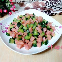火腿肠炒青瓜的做法[图]