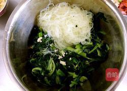 椒油菠菜拌粉丝的做法图解5