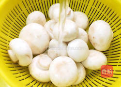 双孢菇奶油浓汤的做法图解1