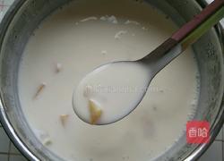 自制黄桃酸奶的做法图解6