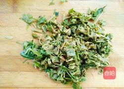 香椿芽拌豆干的做法图解3