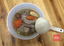 胡萝卜竹芋扇骨汤的做法图解6