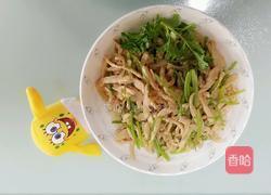 芫爆鸡丝的做法图解6