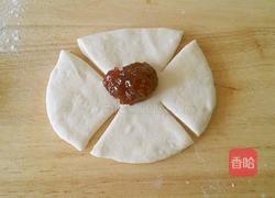 草莓酱小花包的做法图解6