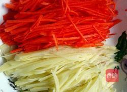 土豆胡萝卜饼的做法图解2