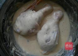 爱心炸鸡腿的做法图解2