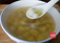 糯米圆子菠萝甜汤的做法图解7