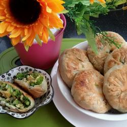 菠菜鸡蛋虾皮馅饼的做法[图]