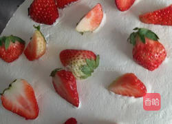 草莓裸蛋糕的做法图解5