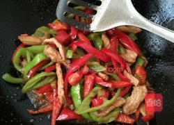 双椒肉片的做法图解4