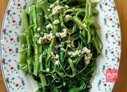 腐乳蒜蓉通心菜的做法图解6