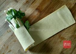 干豆腐卷金针菇的做法图解4