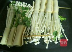 干豆腐卷金针菇的做法图解8
