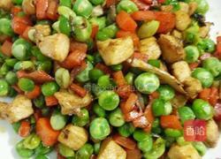 豌豆鸡丁的做法图解6