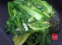 香菇扒莴苣叶的做法图解5