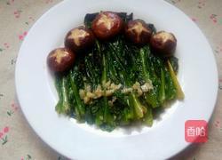 香菇扒莴苣叶的做法图解9
