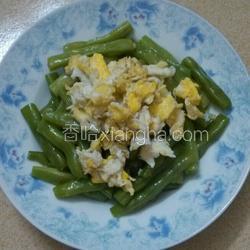 四季豆煎蛋的做法 菜谱 香哈网 四季豆煎蛋的做法 菜谱 香哈网