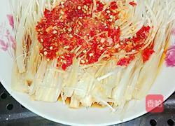 红美人蒸金针菇的做法图解4