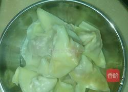 懒人版番茄酱鸡蛋汤云吞的做法图解1