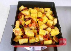 香烤吐司拌杂蔬的做法图解8