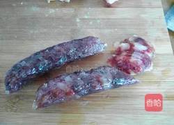 腊肠蒸鸡蛋干的做法图解3