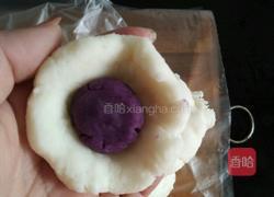 山药紫薯糕的做法图解5
