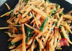 韭菜土豆丝的做法图解9