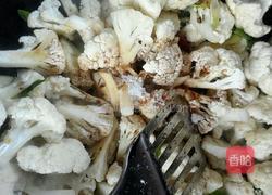 素炒菜花的做法图解4