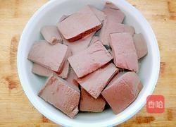 羊血炒蒜苗的做法图解5