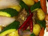土豆炖鹅肉