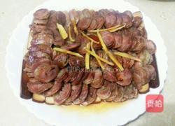鸡蛋干蒸腊肠的做法图解6