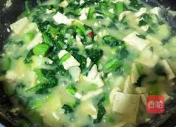 小白菜烩豆腐的做法图解5