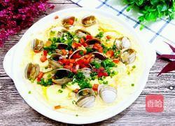 蛤蜊蒸蛋（日本豆腐）的做法图解10