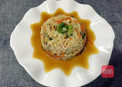 凉拌金针菇的做法图解9