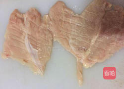 香酥鸡排的做法图解2