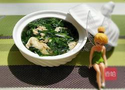 菊叶蛋汤的做法图解8