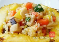 菠萝鸡丁炒饭的做法图解11