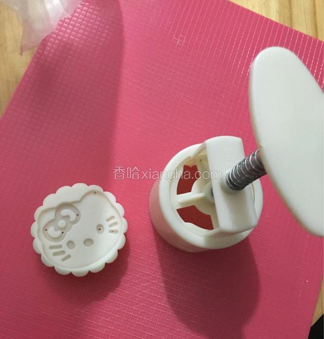准备好印花模具
