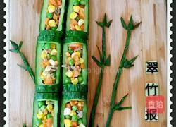 翠竹报春的做法图解7