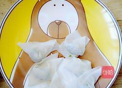 宝宝馄钝（2）——丝瓜鸡蛋馄钝的做法图解4