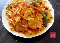 胡萝卜豆腐皮的做法图解5