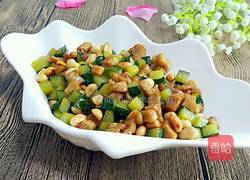 黄瓜花生炒肉丁的做法图解6