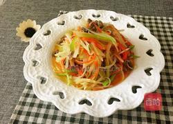 三丝炒牛肉的做法图解10